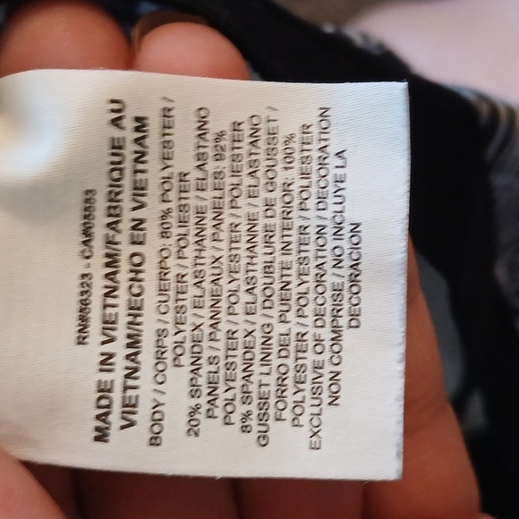 Nike Pro black & white athletic leggings. Size small - Picture 6 of 10